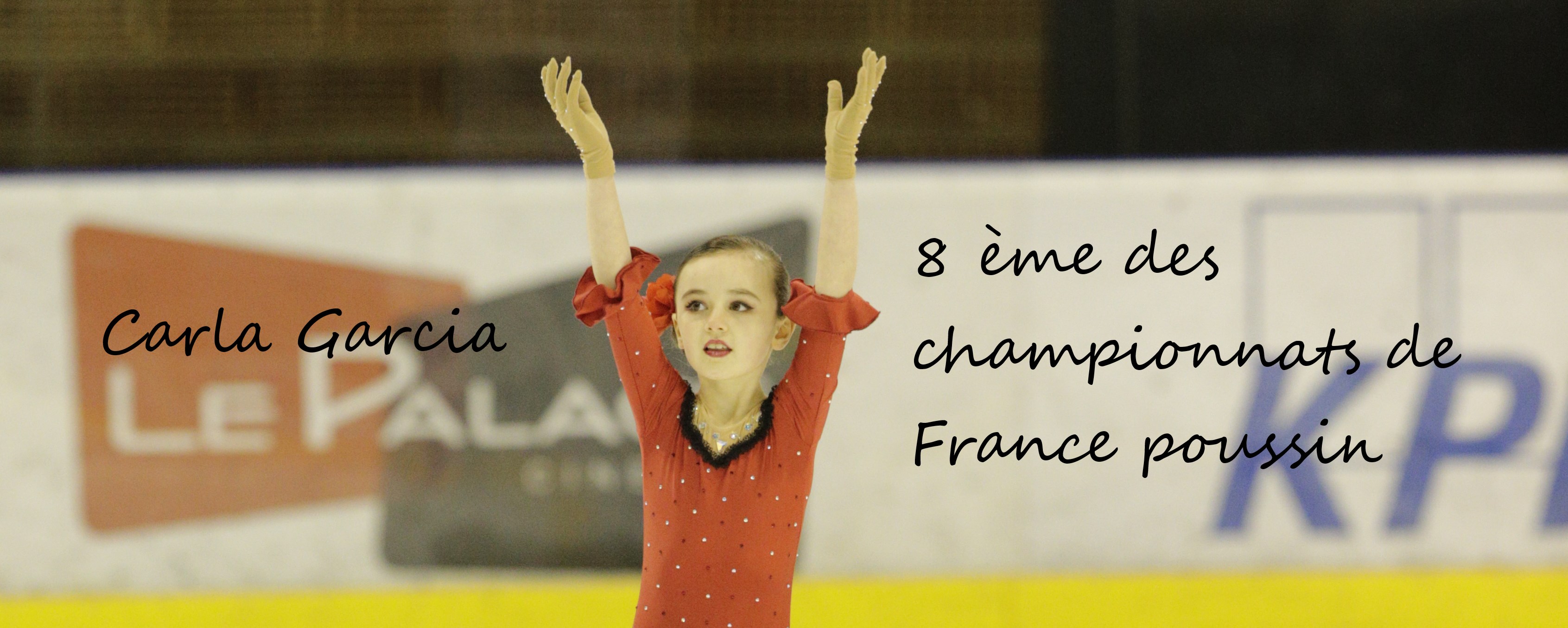 Carla Garcia termine 8 ème des championnats de France poussin